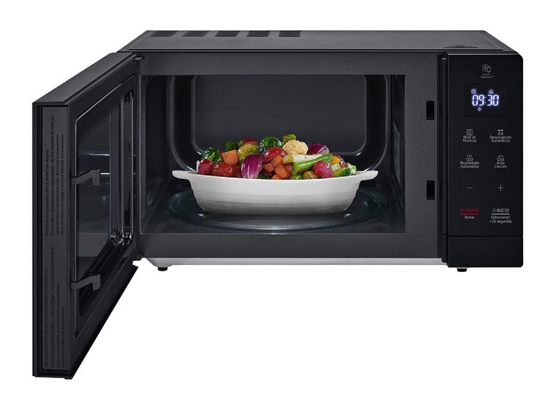 LG MS3032JAS 1.1 CU FT BLACK MICROWAVE