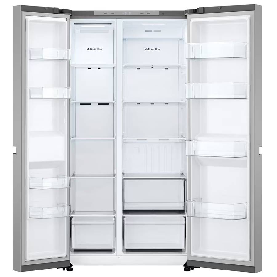 REFRIGERADORA LG VS25BJNK SIDE BY SIDE 25 PIES PLATEADA