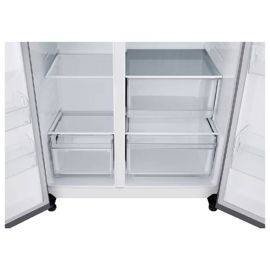 REFRIGERADORA LG VS25BJNK SIDE BY SIDE 25 PIES PLATEADA