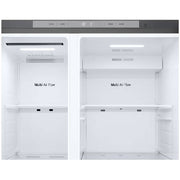 REFRIGERADORA LG VS25BJNK SIDE BY SIDE 25 PIES PLATEADA
