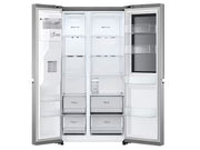 LG VS27GNID 27PC Side-by-Side Refrigerator, Silver
