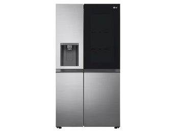 LG VS27GNID 27PC Side-by-Side Refrigerator, Silver