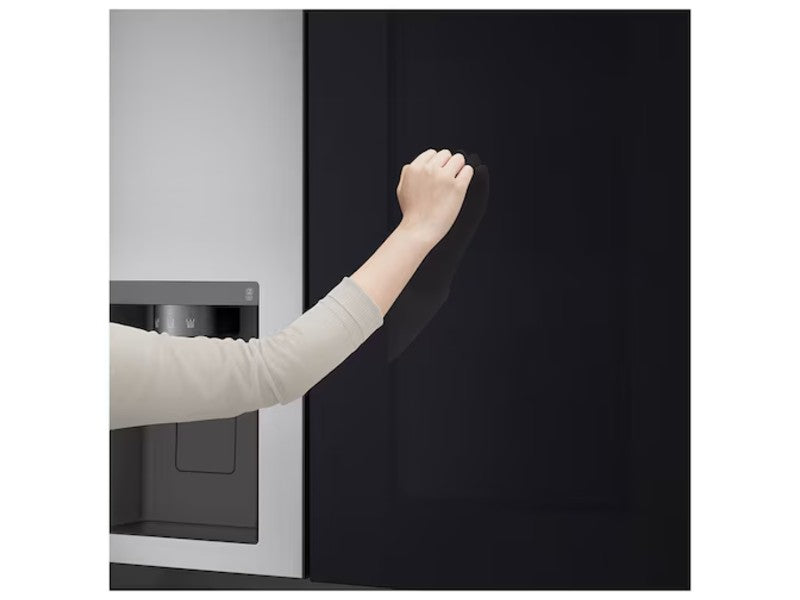 LG VS27GNID 27PC Side-by-Side Refrigerator, Silver