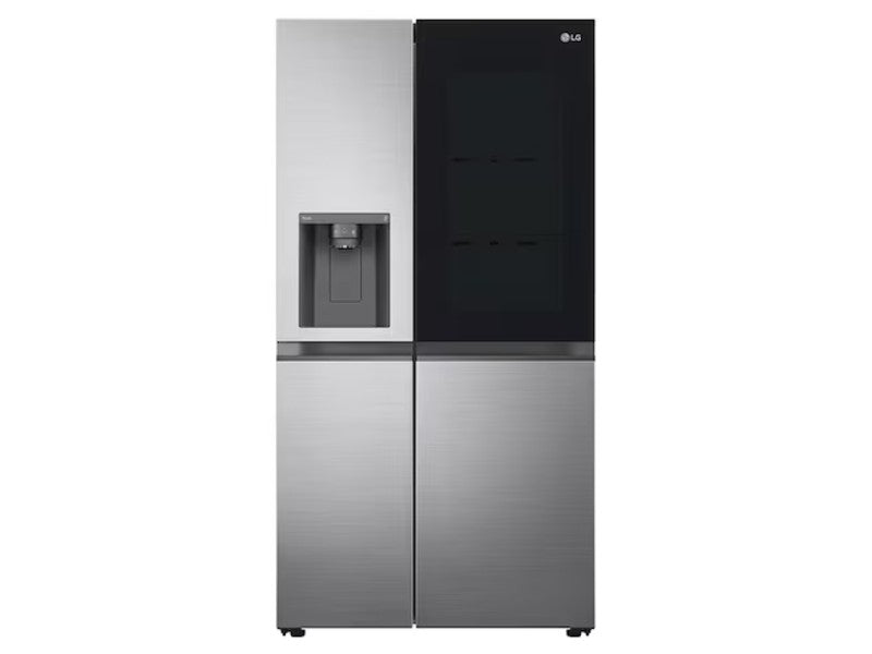 LG VS27GNID 27PC Side-by-Side Refrigerator, Silver
