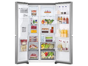 LG VS27LWID SILVER 27 cu. ft. Side-by-Side Refrigerator