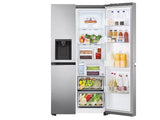 REFRIGERADORA SIDE BY SIDE LG VS27LWID SILVER 27PC