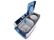 LAVADORA SEMIAUTOMATICA LG WP18WAR 18KG BLC