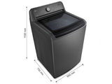 LAVADORA AUTO LG WT21MT6HKA 21KG NEGRA