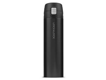 ONE TOUCH THERMAL MUG 390ML BLACK LHC 3222 BLK