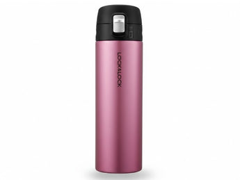 ONE TOUCH THERMOS 390ML PINK LHC-3222 PIK