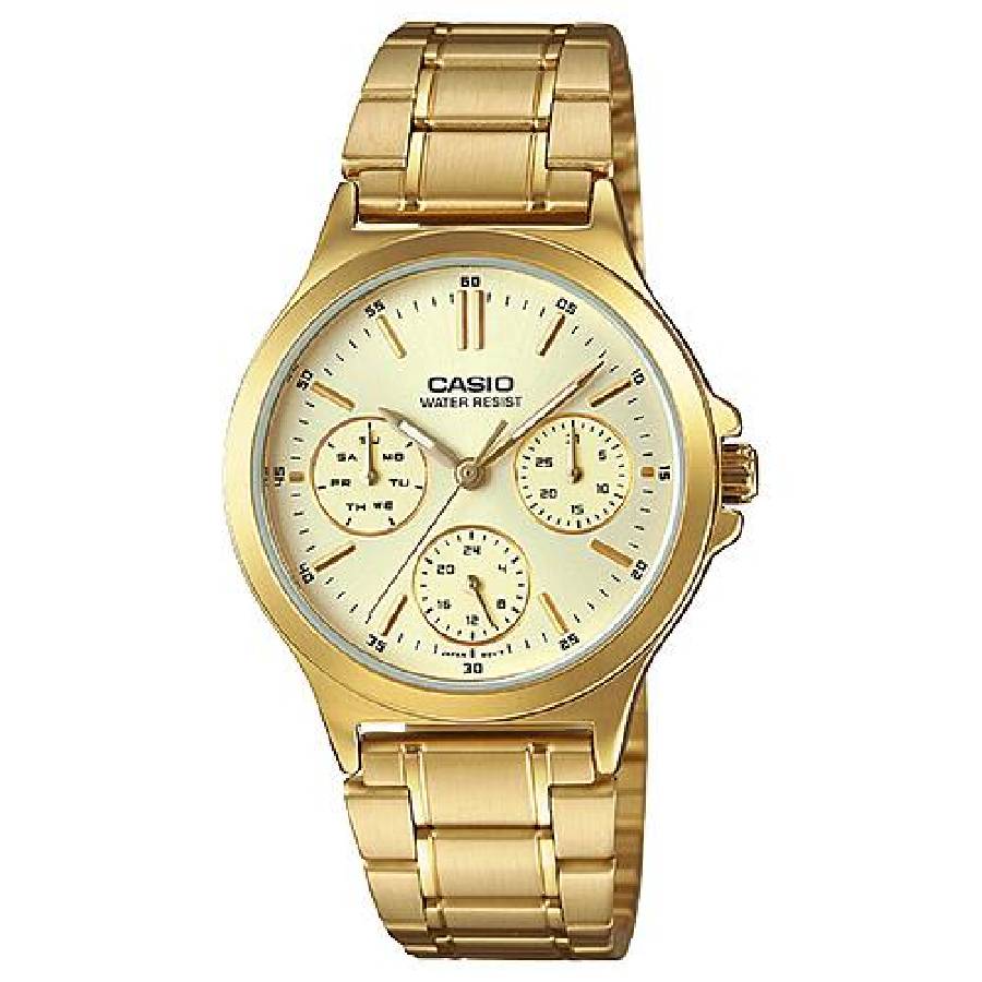 RELOJ ANALOGO CASIO MTP-V300G-9A CABALLERO