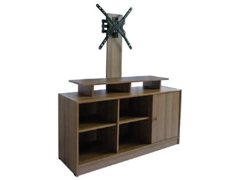 ATTICUS TABLE WITH SCREEN RACK UP TO 55" 455916