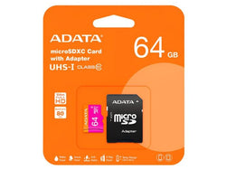 MEMORIA MICRO SD ADATA 64GB CLASE 10