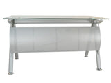 MODULO RECTO C/SOBRE VIDRIO TEMPERADO 1.40MTS