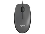 MOUSE LOGITECH M100 OPTICAL USB GRIS