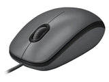 MOUSE LOGITECH M100 OPTICAL USB GRIS