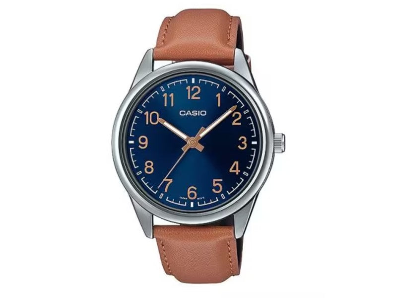 CASIO MTP-V005L-2B4 MEN'S ANALOG WATCH
