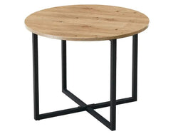 MESA CENTRO REDONDA NATURAL ME-609