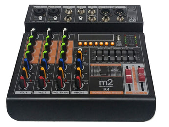 MIXER M2 4 CHANNELS WITH EFFECTS R-4 XENIX