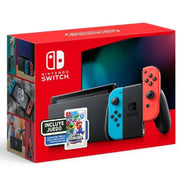 NINTENDO SWITCH V2 MARIO WONDERS NEON