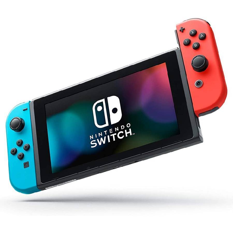 NINTENDO SWITCH V2 MARIO WONDERS NEON