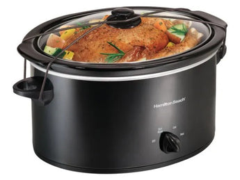 HAMILTON BEACH SLOW COOKER 33256 5 LITERS BLACK