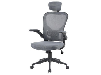 TAIKE OS-2195 SEMI-EXECUTIVE CHAIR, GREY MESH