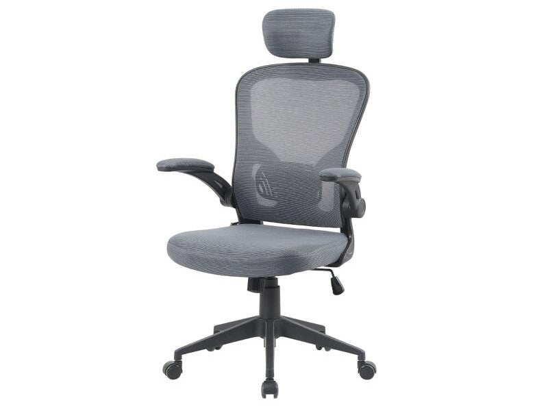 TAIKE OS-2195 SEMI-EXECUTIVE CHAIR, GREY MESH