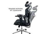 SILLA ERGONOMICA TAIKE OS-2197 NEGRA