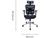 TAIKE ERGONOMIC CHAIR OS-2197 BLACK
