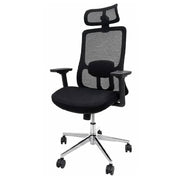 SILLA SEMI-EJECUTIVA MALLA NEGRA OS-2226