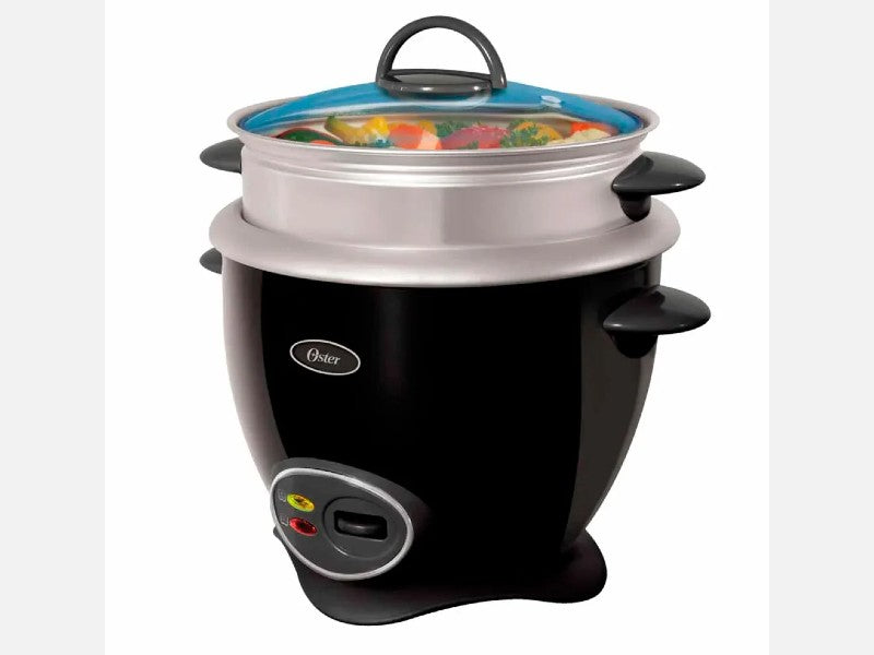 OSTER RICE COOKER CKSTRC3103B 7 CUPS W/STEAMER
