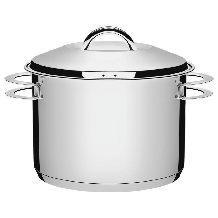 OLLA ALTA SOLAR TRAMONTINA  ACERO INOX C/ASAS 24CMS