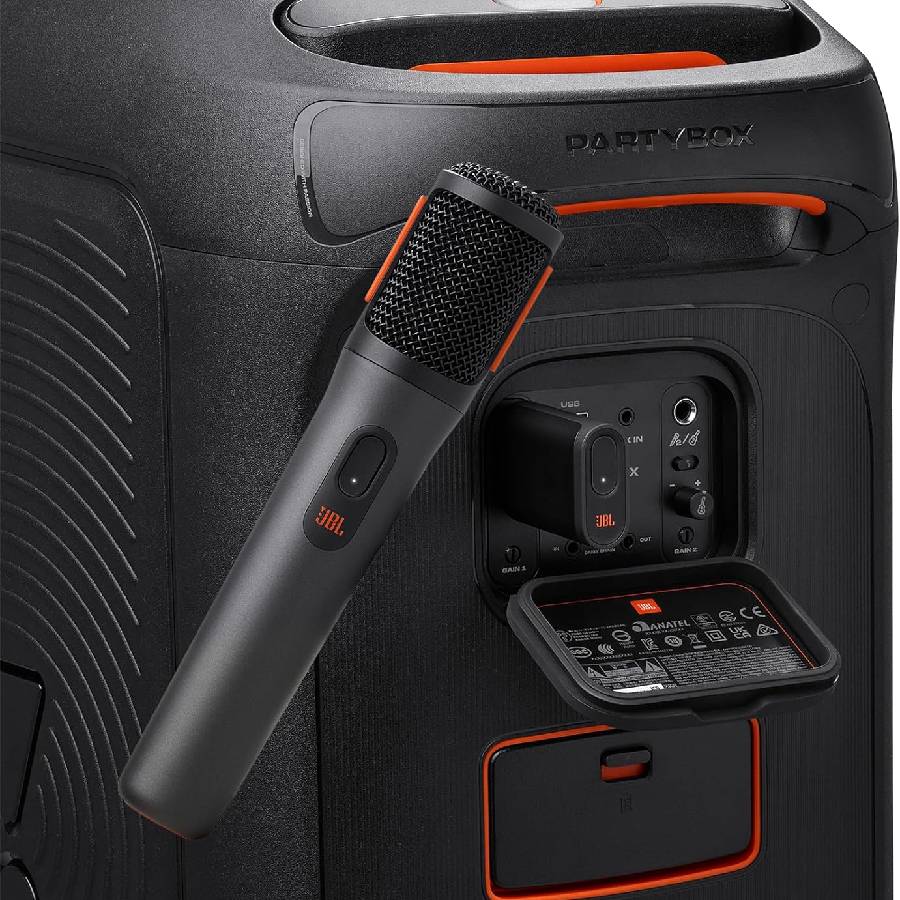 MICROFONO JBL PARTYBOX 2 PACK NEGRO