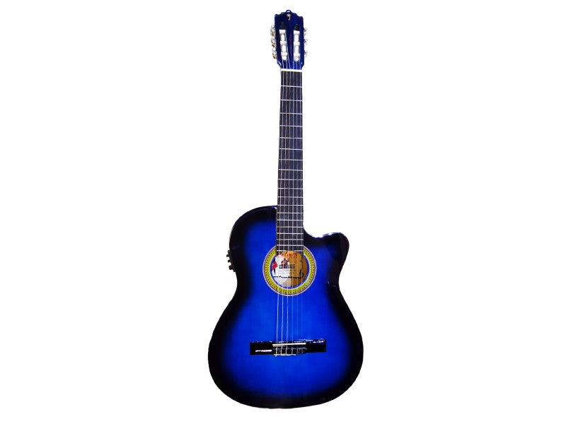 PALMER PC13CEQ 39" BLUE S ELECTRO-ACOUSTIC GUITAR