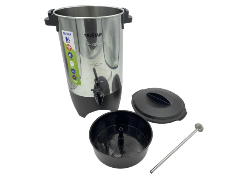 TELSTAR TPC045310CT 45-CUP PERCOLATOR