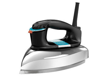 BLACK + DECKER F54 DRY IRON BLACK ALUMINUM SOLEPLATE