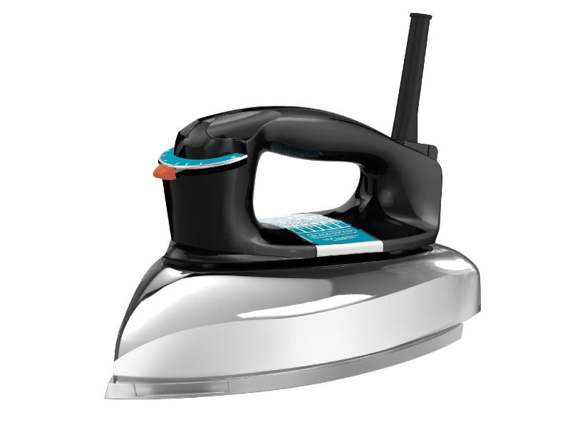 BLACK + DECKER F54 DRY IRON BLACK ALUMINUM SOLEPLATE