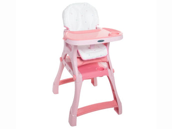SILLA COMER PRINSEL PS1073 KINDER CITY ROSADO