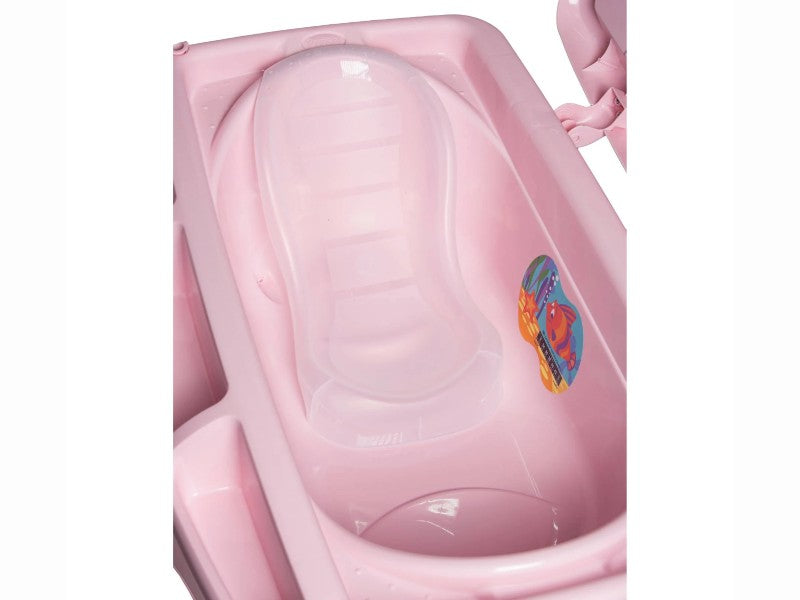 BAÑERA PRINSEL PS7394 MILAN ESTRELLAS ROSA