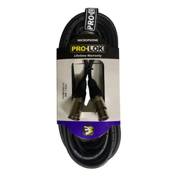 CABLE PROLOK PCM50-X-BK-PL P/MIC XLR-XLR 50