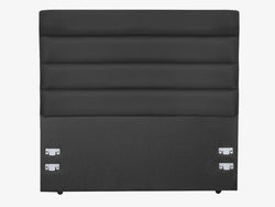 RESPALDO MATRIMONIAL 140X190 RAYAS GRIS