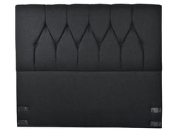 RESPALDO PALERMO NEGRO MATRIMONIAL ALTO