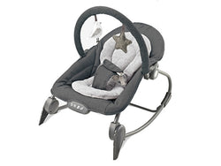 SILLA MECEDORA/VIBRADORA GRIS BEBESITOS ROC89