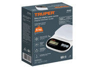 DIGITAL SCALE 5KG TRUPER GLASS PLATFORM