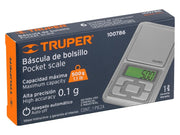 TRUPER ELECTRONIC JEWELER'S SCALE BASE-05J 500GR