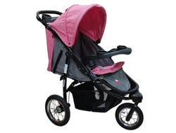 COCHE PARA BEBE ROSADO LITTLE LOVE TS142 TODO TERRENO
