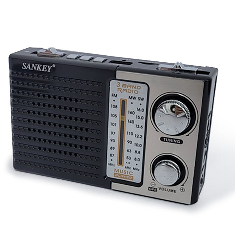 RADIO PORTATIL SANKEY R501 BT/USB/RECARGABLE
