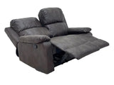 SOFA DOBLE RECLINABLE TAIKE SA-4336 CAFE