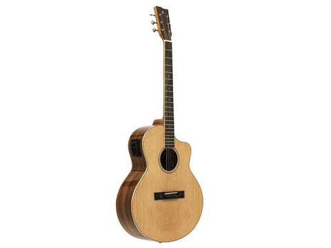 GUITARRA ELECTROACUSTICA STAGG SA45 OCE-FM METAL
